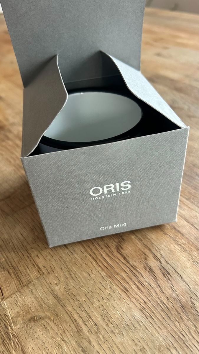Oris Uhren: Oris Enamel Mug / Cup / Tasse – Neu (gemäss Beschreibung) aus Morges von 4WLS 2
