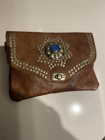 Clutch Leder neu