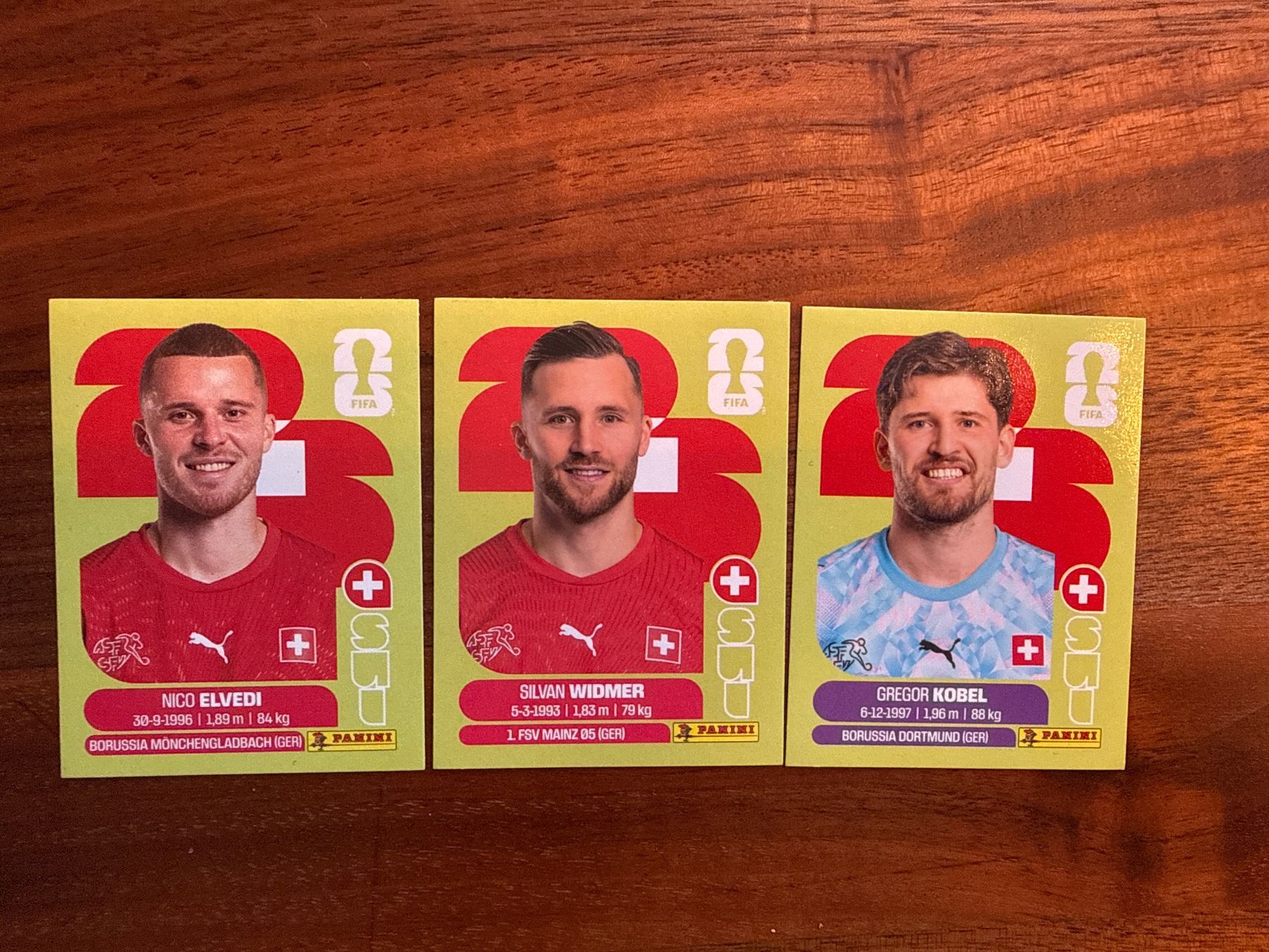 Panini Carte collezionabili: 3 Schweizer Panini – Nuovo (secondo la descrizione) da Volketswil venduto da alenan