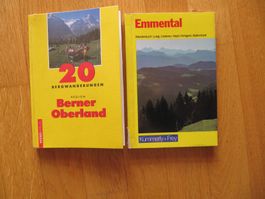 2 Wanderführer Schweiz: Berner Oberland + Emmental