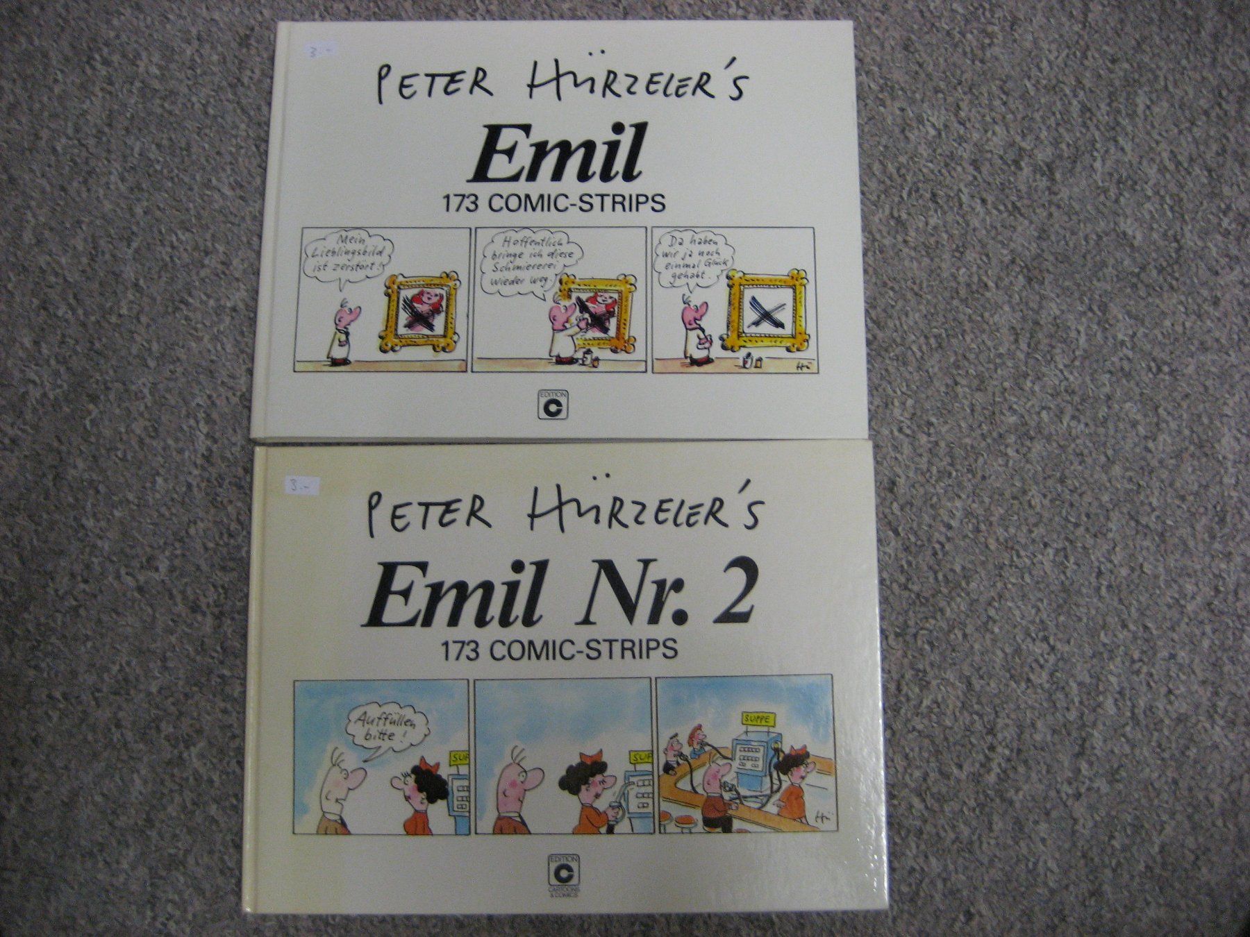 Fumetti: Peter Hürzeler`s Emil 1 + 2 – Usato da Bottighofen venduto da Spiderman61