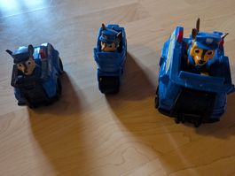 Paw Patrol Chase Fahrzeuge 3er Set gebraucht