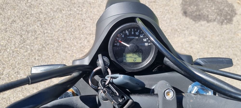 Accossato Lenker Schwarz - Für Brixton Crossfire 125 2020, 22mm Durchmesser