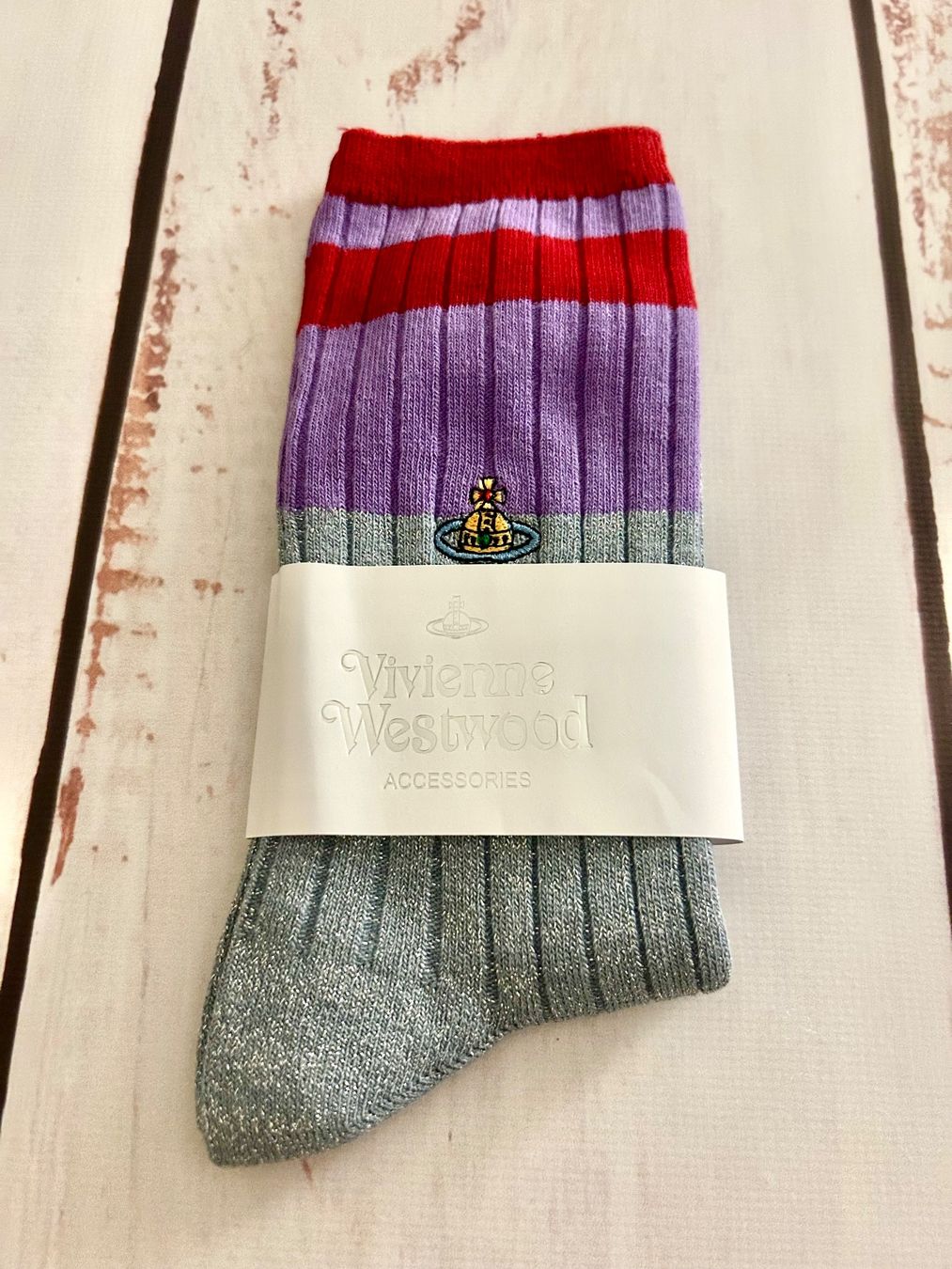 Calze: Socks with lurex Vivienne Westwood – Usato da Zürich venduto da Ferienan 2