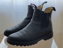 Chelsea Boots en cuir noir Blue Heeler