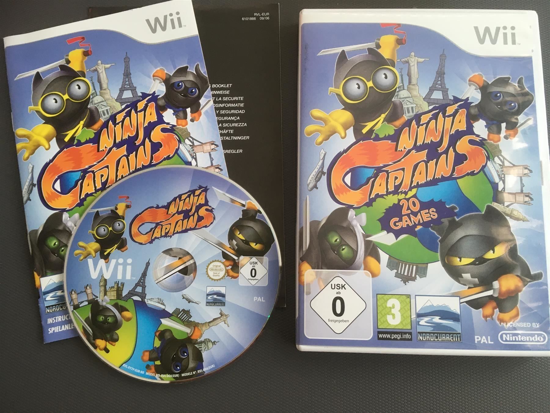 Nintendo Spiele: NINJA CAPTAINS für NINTENDO WII – Gebraucht aus St.Gallen von Punktchen01