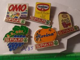 5 ver Spar Pins (D285)