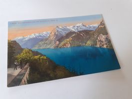 VIERWALDSTAETTERSEE mit URIROTSTOCK - 1917