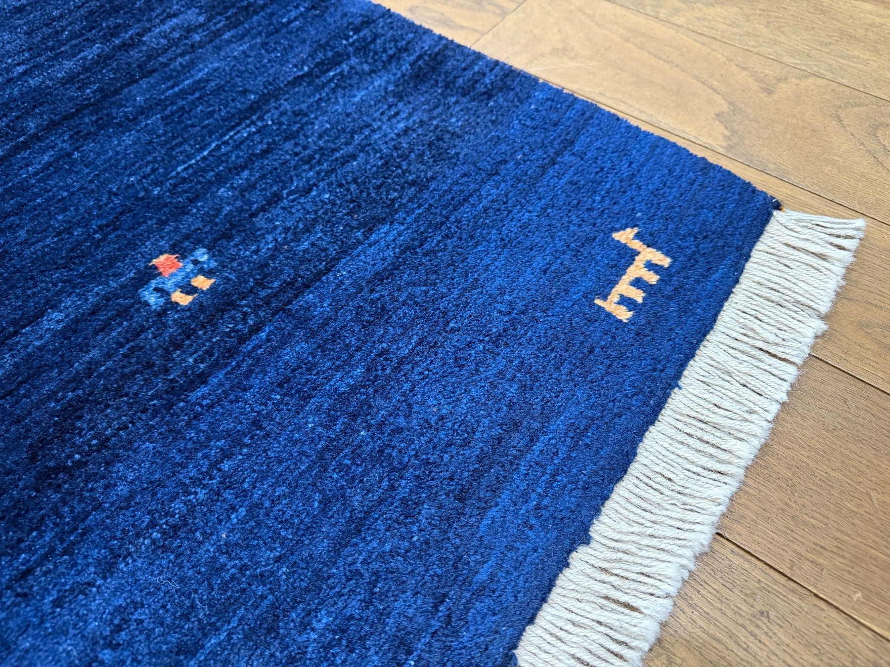 Gabbeh Teppiche: Blauer Kashkuli Gabbeh - Perserteppich – Gebraucht aus Bennau von Mayer_Carpets 4