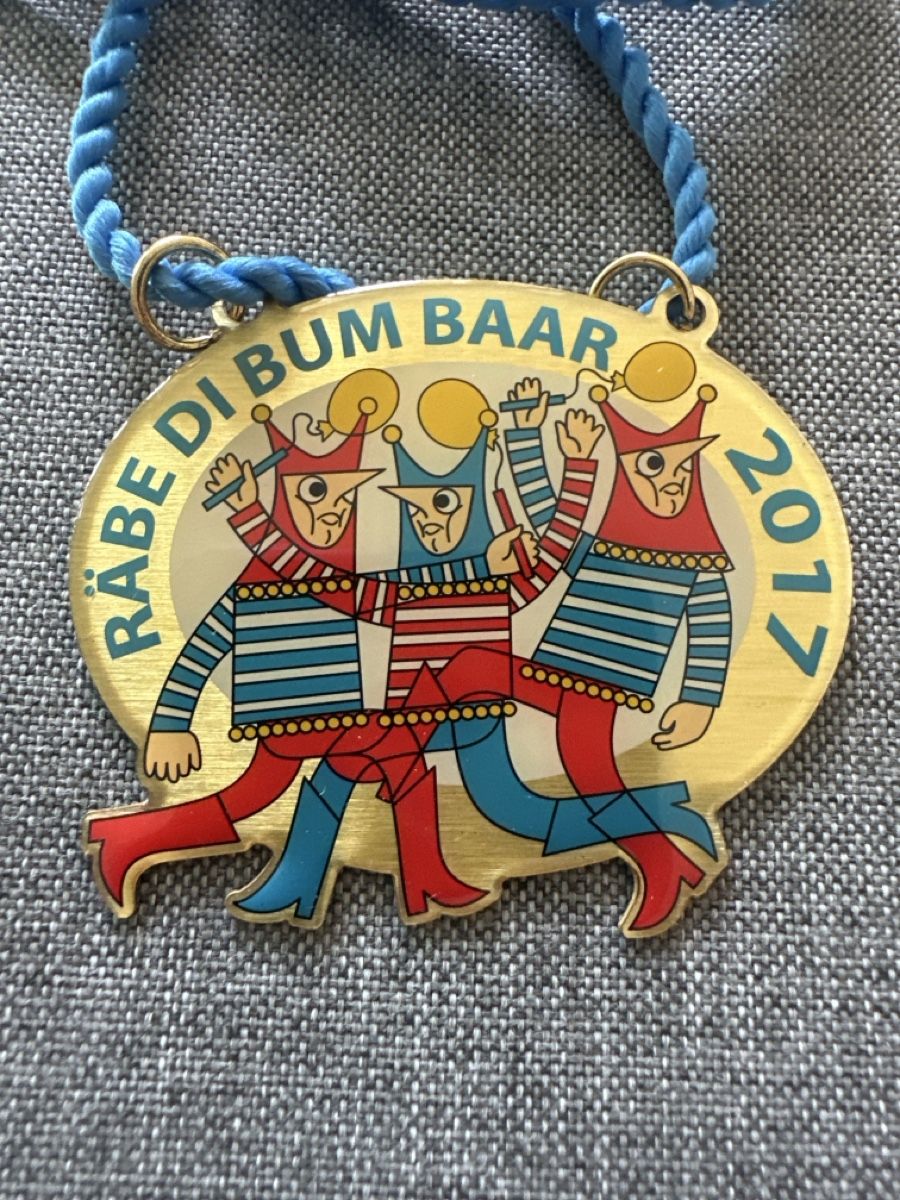 Medaglie: Fasnachtsmedaille Räbe di Bum Baar 2017 – Usato da Baar venduto da Hillsboro 1