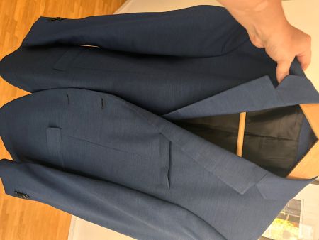 Herren Sakko Gr.44 Jack & Jones blau und Herren Hose Gr. 46