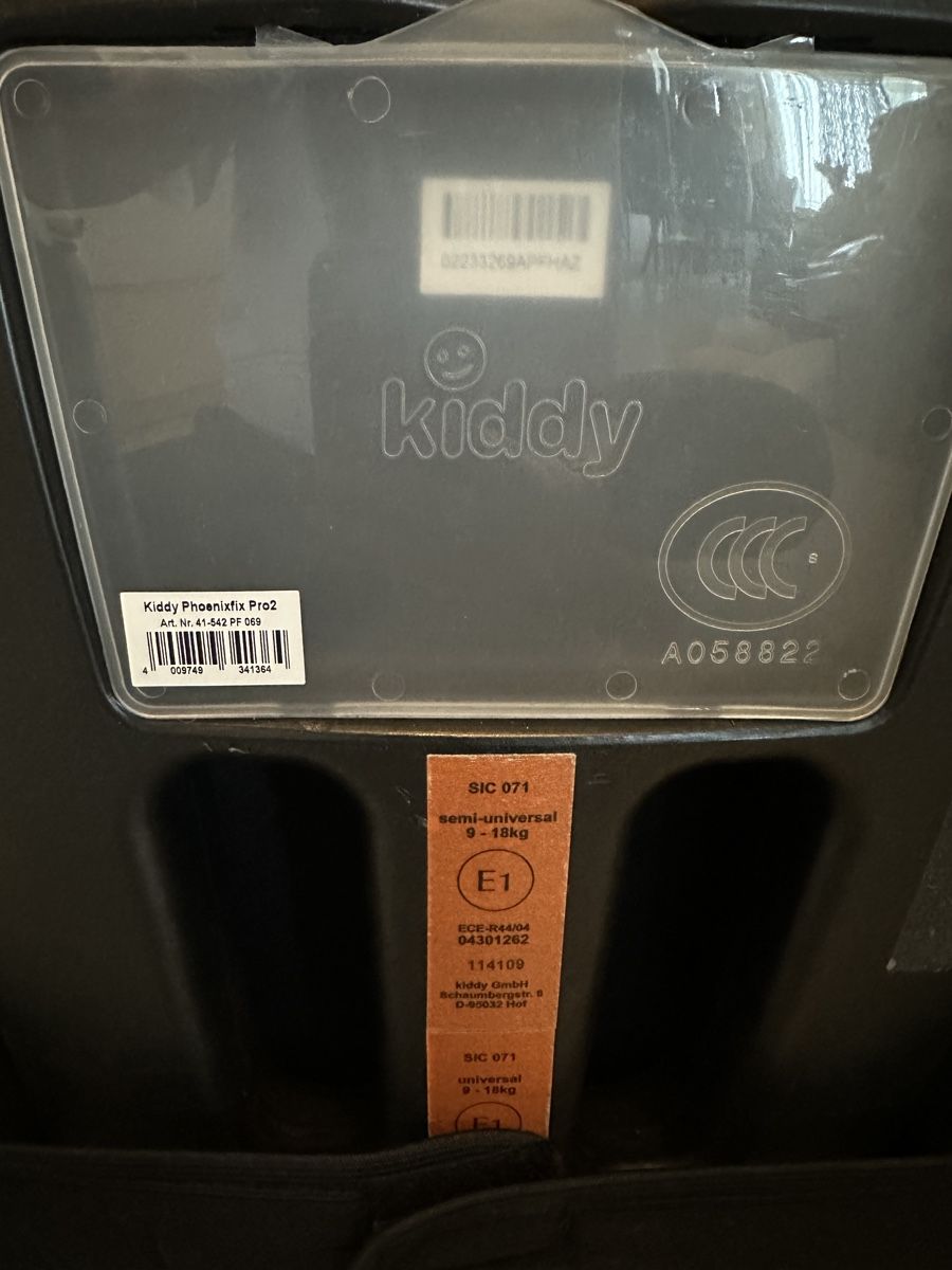 Seggiolini per auto: Kiddy Kindersitz Phoenixfix Pro 2 – Usato da Zürich venduto da per03 5