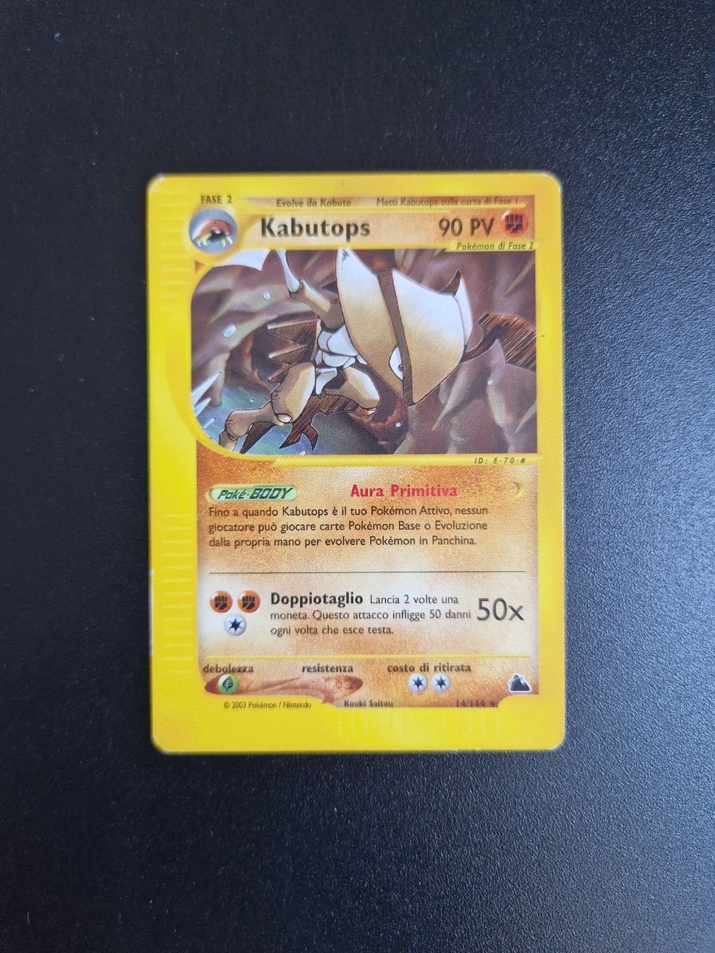 Pokémon Carte collezionabili: Kabutops skyridge  – Nuovo (secondo la descrizione) da Giubiasco venduto da MrGru1992