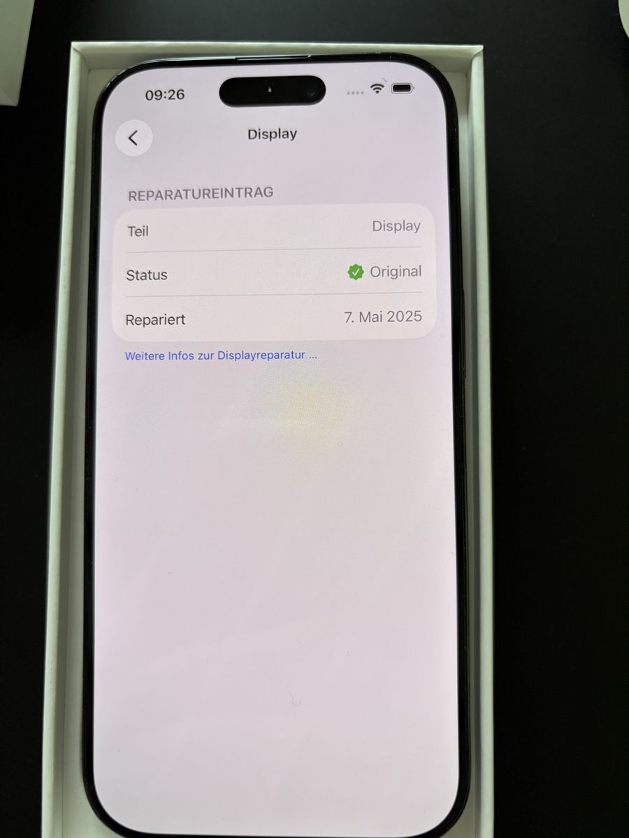 Apple Handys / Smartphones: iPhone 16 Pro 512 GB schwarz mit Apple Care+ – Gebraucht aus Arni AG von eiskoenig24 8