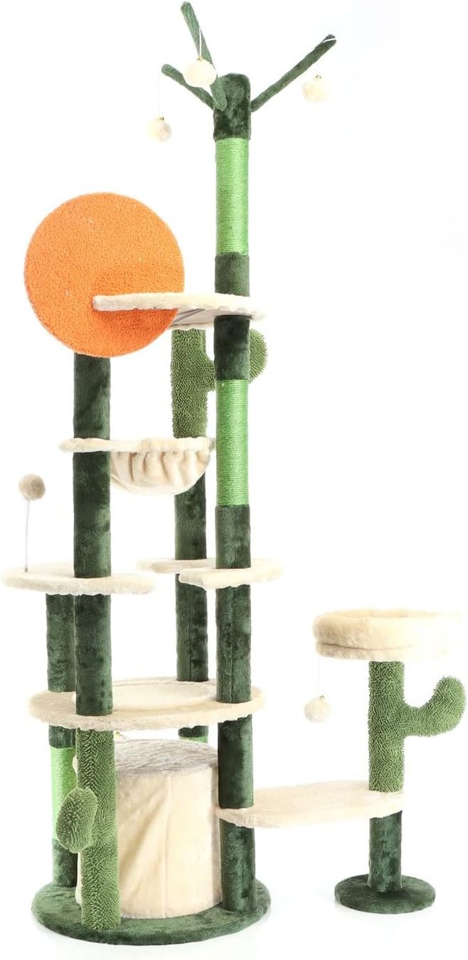 Tiragraffi: Fudajo Kratzbaum Kaktusdesign 172 cm – Nuovo e nell'imballaggio originale da Bottighofen venduto da zaap 2