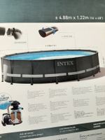 Intex Ultra XTR Pool 488x122cm mit Zubehör