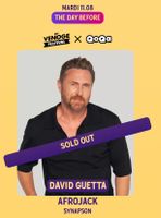 2x E-Tickets Venoge Festival 11.08.2026 David Guetta