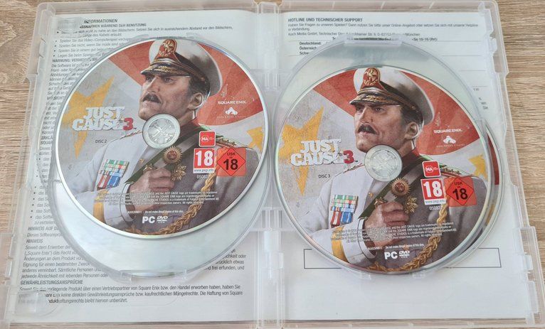 Giochi: Just Cause (3) > Deutsch <         5-Disc's – Usato da St. Gallen venduto da elkapone 2