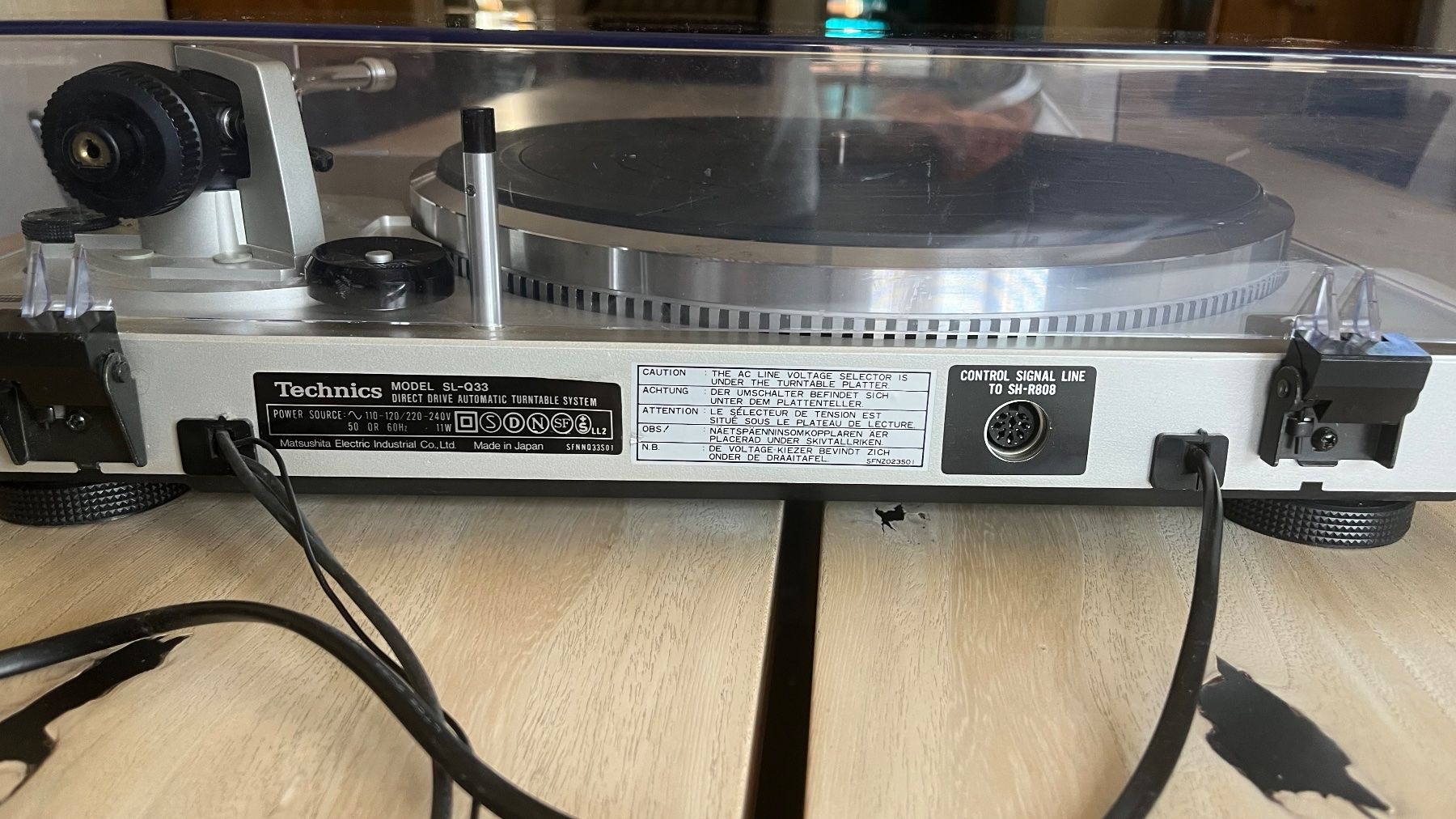 Technics Giradischi: Technics SL-Q33 Plattenspieler – Usato da Wagen venduto da Heisch1 3