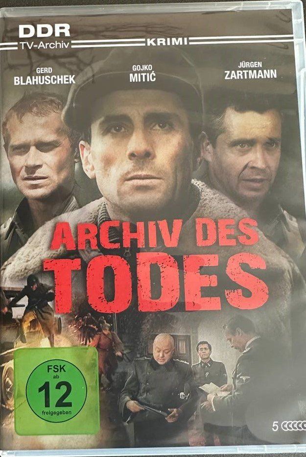 Tutti i DVDs: Archiv des Todes - DDR Krimi - 5 DVDs – Usato da Beringen venduto da Mantafisch1