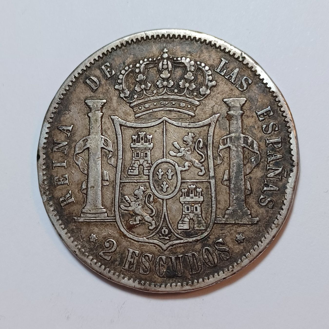 Toutes les monnaies: 2 Escudos 1868 Spanien – D'occasion à Pfäffikon ZH par Welt_Muenzen 1
