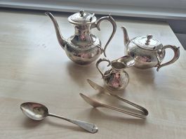 Antikes Englisches Kaffee- und Teeservice Service vintage