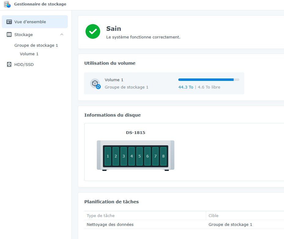 Synology Server: Synology DS1815+ Upgrade DS1817+ 50Tb 16 Go – Usato da Bure venduto da nono_bure 4