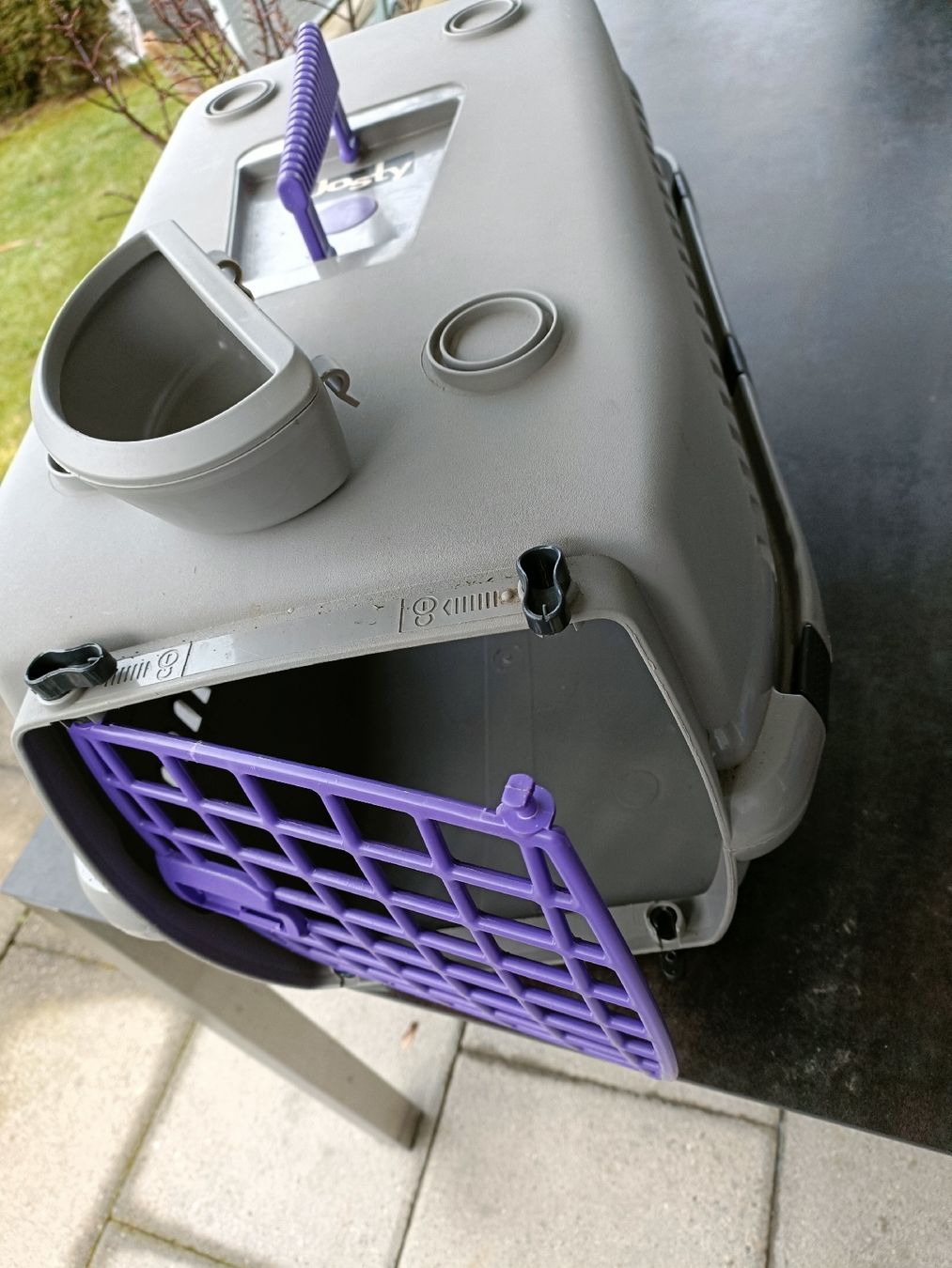 Gabbie, trasporto & Sicurezza: Transportbox /-Kiste Katzen plus Versäub. – Usato da Gossau SG venduto da scania1509 7