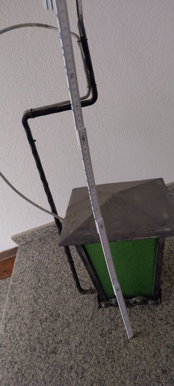 Lanterne: Wunderschöne Laterne mit grünem Glas – Usato da Baar venduto da kauboy89 1