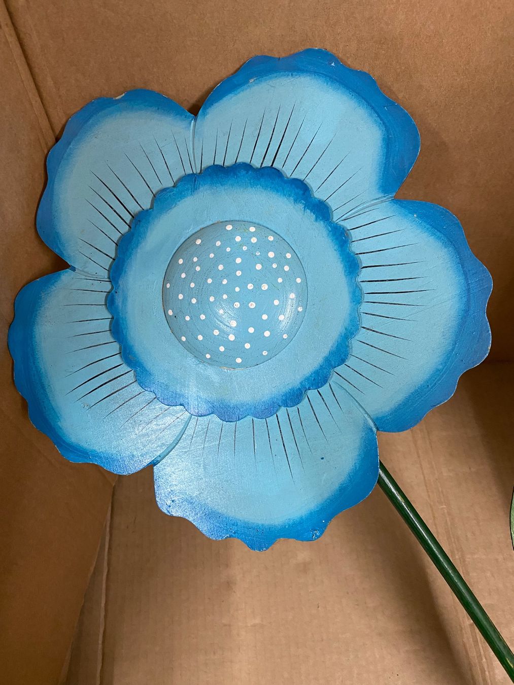 Tutte le decorazioni: Deko. Gartenstecker-Blume Holz – Usato da Eschlikon TG venduto da ArtRec 4