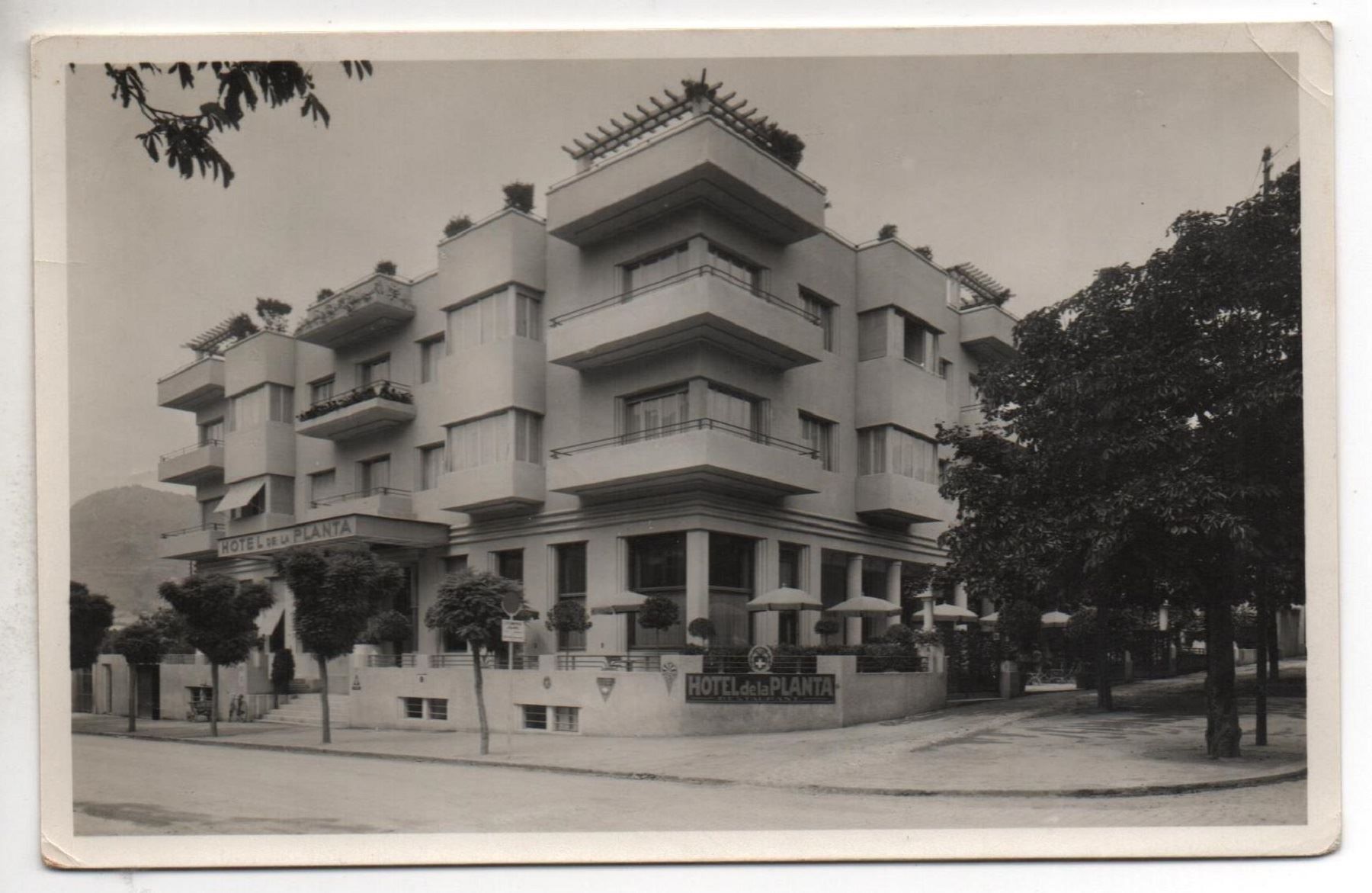 Ansichtskarten: SION Hôtel de la Planta – Gebraucht aus Jona von philajona