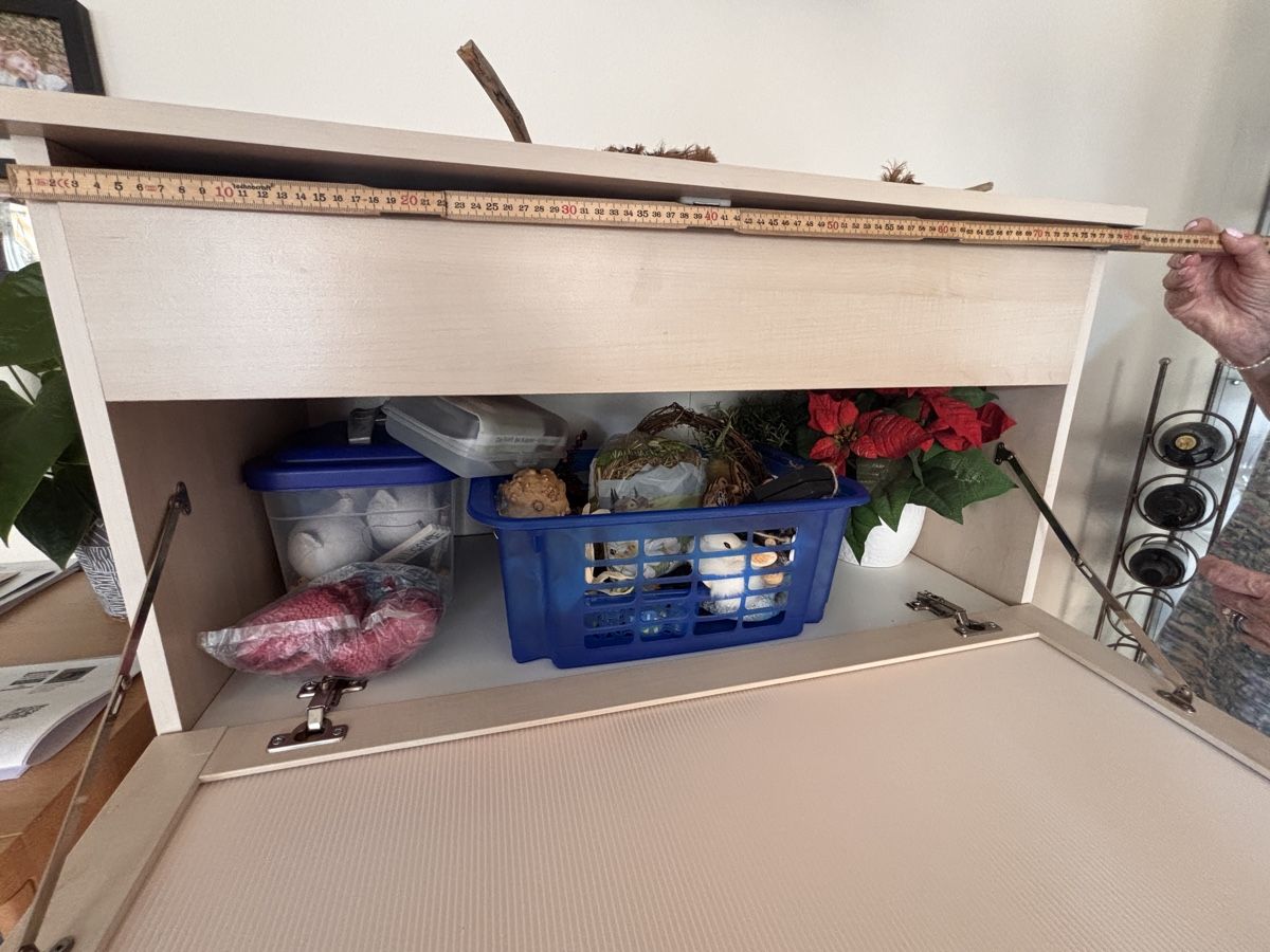 Kommoden: Schuhschrank Holz, hellbeige – Gebraucht aus Oberhofen Thun'see von nad_8fh9 1