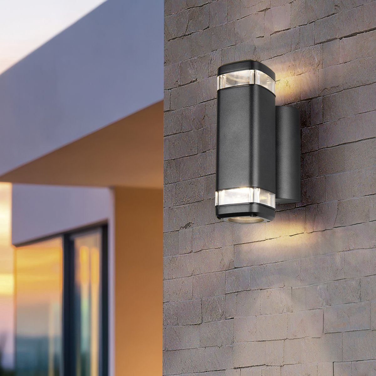 Lampade: Aussen Wandleuchte, IP44, 21 cm Höhe – Nuovo (secondo la descrizione) da Kreuzlingen venduto da Smart-Light 1