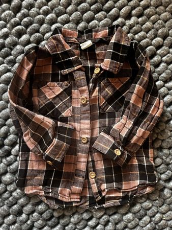 H&M Flanellhemd Gr. 80, guter Zustand, perfekt für H