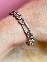 Herrenarmband Panzerkette Vintage 925