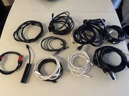 Kabelset für PC, TV und Endgeräte