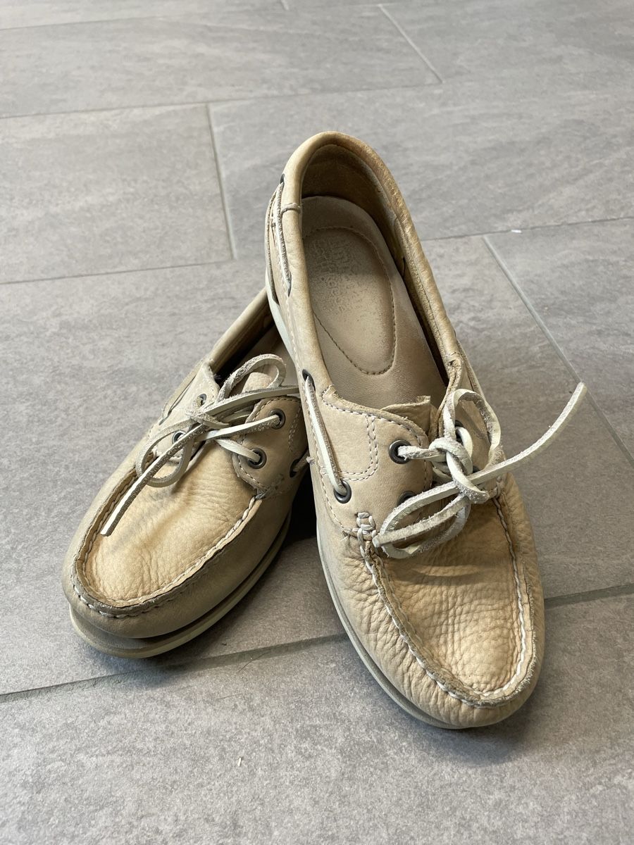 Scarpe da donna: Timberland Bootsschuhe Echtleder – Usato da Kilchberg BL venduto da ann_kwk5