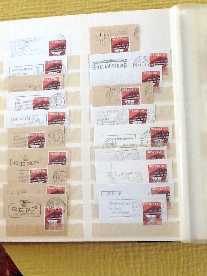 Timbri: Sammlungsresten CH (Extrastempel) gebrau – Usato da Olten venduto da Cshanti 4