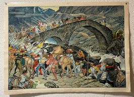 Schulwandbild 5 Söldnerzug