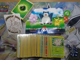 Lot 95 cartes Pokémon Brilliant Stars EN avec accessoires