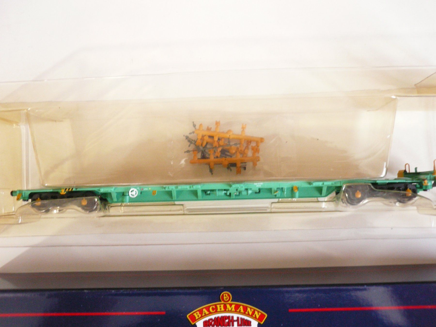 Modellini di ferrovie: BACHMANN H0 CONTAINERWAGEN " HAMBURG SÜD " SET MIT 2WAGEN – Nuovo e nell'imballaggio originale da Pfaffnau venduto da nolff 2