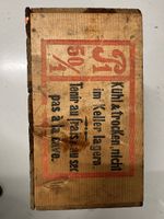 Vintage Merz-Kiste aus Holz,Waschmittel, Rarität! 48