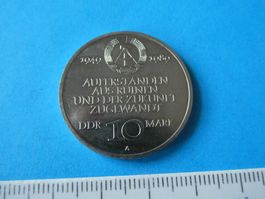 DDR 1989, 10 Mark - Gedenkmünze 1949-1989
