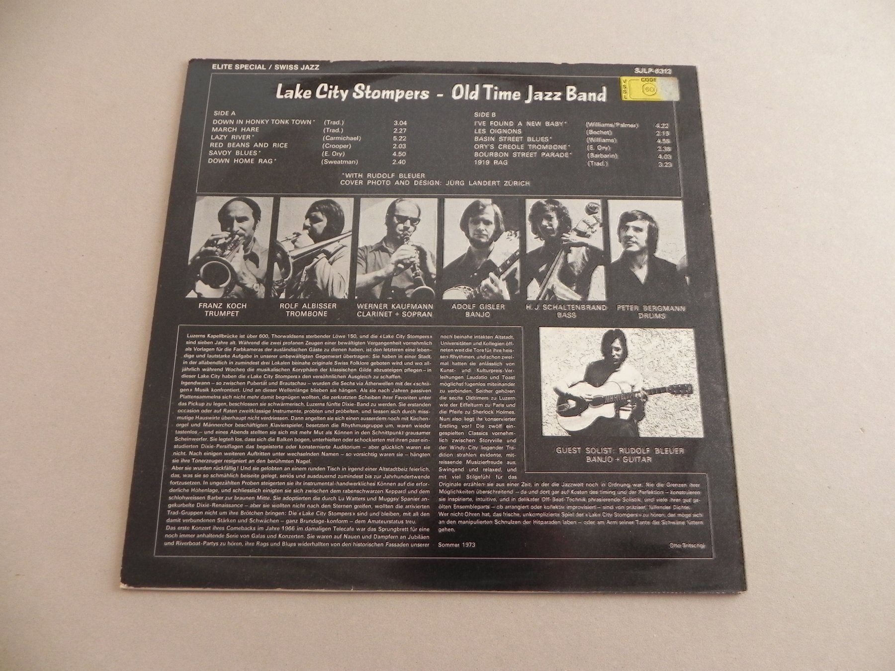 Dischi in vinile: LP CH Jazz Dixie Lake City Stompers – Usato da Siebnen venduto da krimsie 1