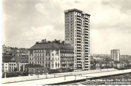 La Chaux-de-Fonds Tour de la Gare +c1955
