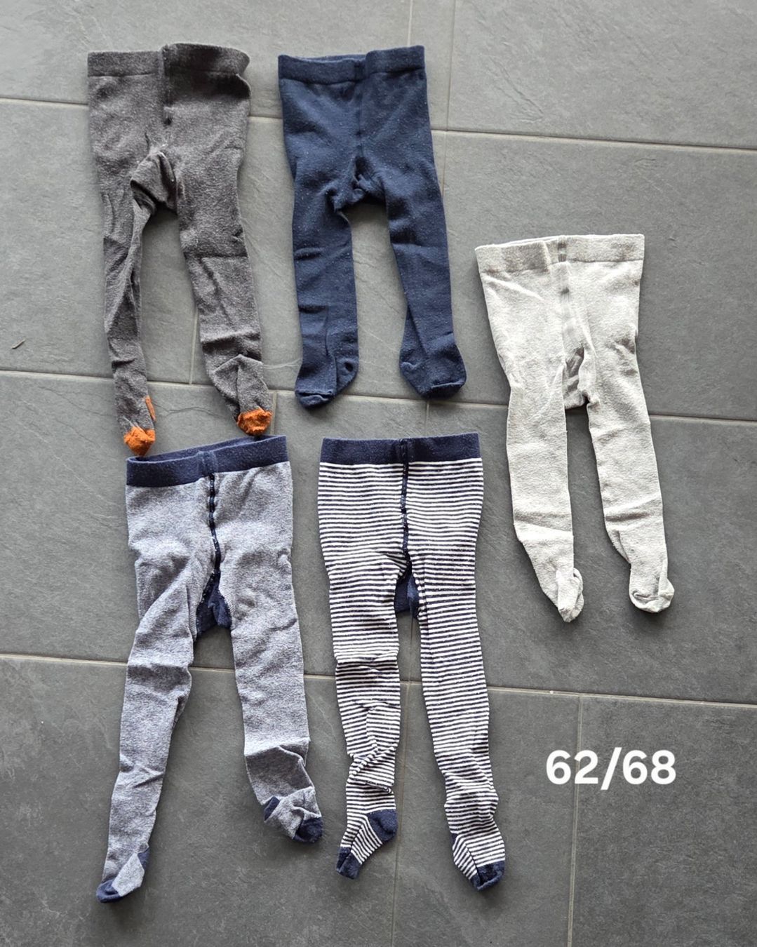 Altro abbigliamento: 5er Set Strumpfhosen, Gr. 62/68 – Usato da Nürensdorf venduto da nm_schoeni28