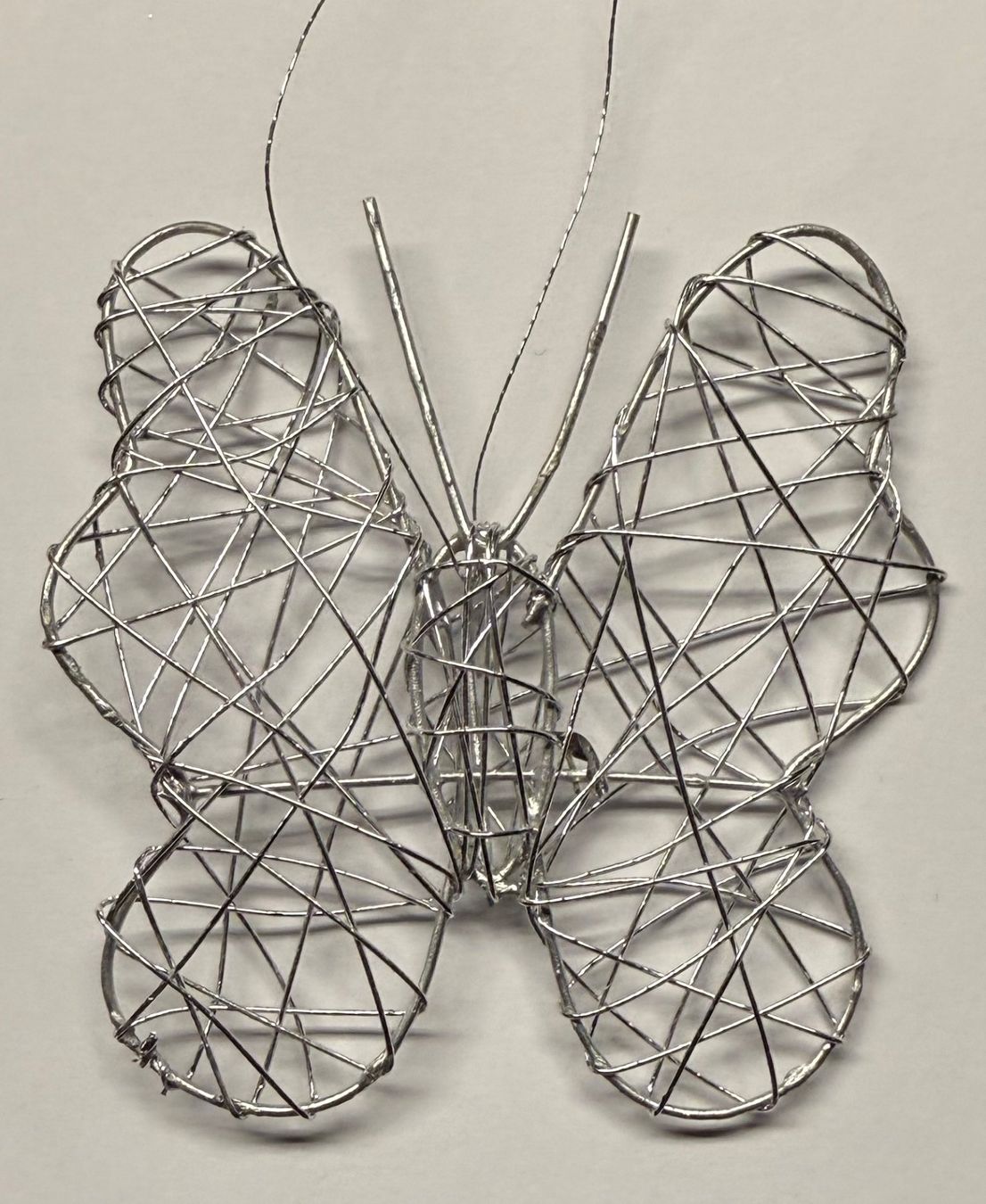 Alle Dekorationen: Schmetterling aus Draht silber 7.5cm – Neu (gemäss Beschreibung) aus Zäziwil von kreative-ideen