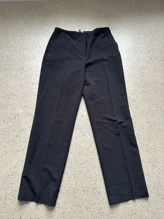 Anzug Hose Stoff 42 L schwarz H&M