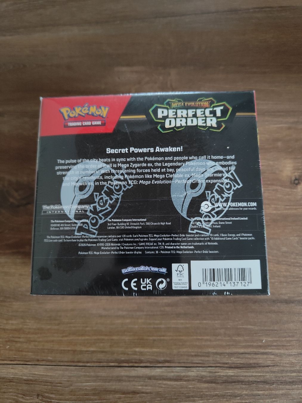 Pokémon Carte collezionabili: Pokémon "Perfect Order" Mega Evolution neuve Booster – Nuovo e nell'imballaggio originale da Pompaples venduto da minifigureCH 2