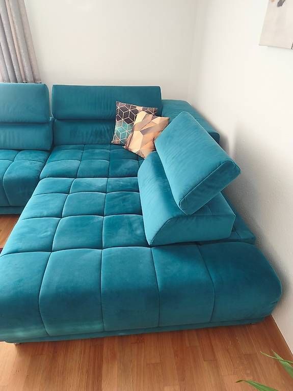 Divani: Exklusives Ecksofa in Salsa Petrol – Usato da Sirnach venduto da matclay 1